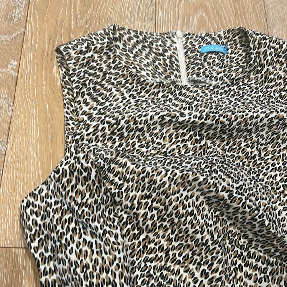 J. McLaughlin Anne Leopard Sheath Dress - Picture 3 of 10